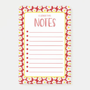 Moderne Notizen für Daisies
