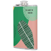 Moderne Nr. 1 Pocket Flasche aus dem Mittelalter Flachmann (Links)