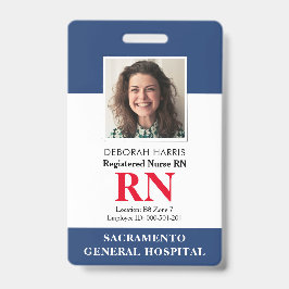 Moderne Nurse Ausweis
