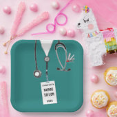 Moderne Nurse Grad Paper Teller (Party)