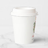 Moderne Nutcracker Happy Holidays Custom Christmas Pappbecher (Rechts)