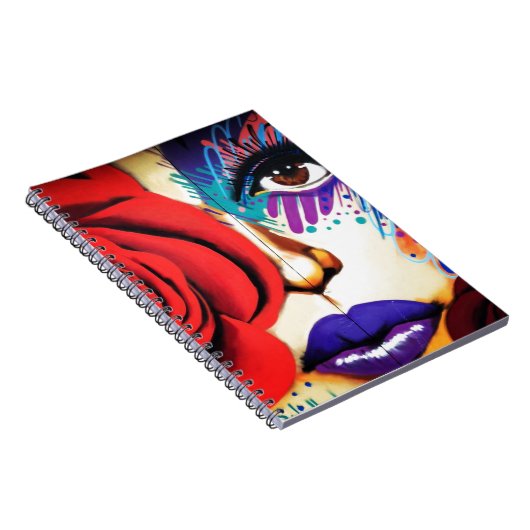 Moderne NYC Straßen-Kunst Notizblock (Rechte Seite)