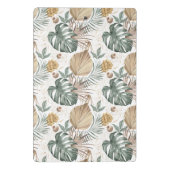 Moderne Oasis Foliage Clipboard Mini Klemmbrett (Rückseite)