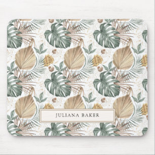 Moderne Oasis Foliage Mouse Pad Mousepad