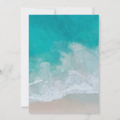 Moderne Ocean Beach Skripte und elegante tropische (Rückseite)