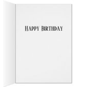 Moderne Odometer Grußkarte (Innen (Rechts))