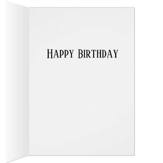 Moderne Odometer Grußkarte (Innen (Rechts))