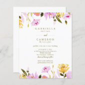 Moderne Olive Pink Blumenzwiebelblume (Vorne/Hinten)