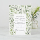 Moderne Olivenbäume Ankündigung (Stehend Vorderseite)