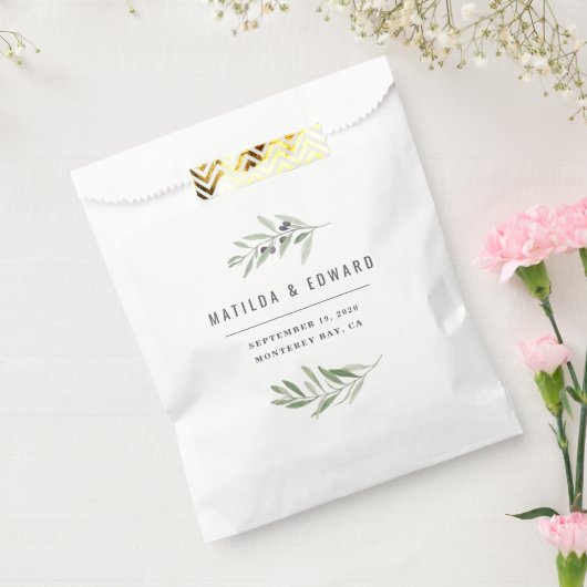 Moderne Olivenhaine Geschenktütchen (Versiegelt)