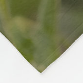 Moderne Oma-Foto Fleecedecke (Ecke)