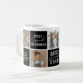 Moderne Oma-FotoCollage Kaffeetasse (Vorderseite Links)