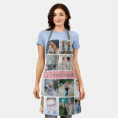 Moderne Oma-FotoCollage überall in der Printmedien Schürze (Getragen)