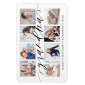 Moderne Oma Script Großkinder FotoCollage Magnet (Vertikal)