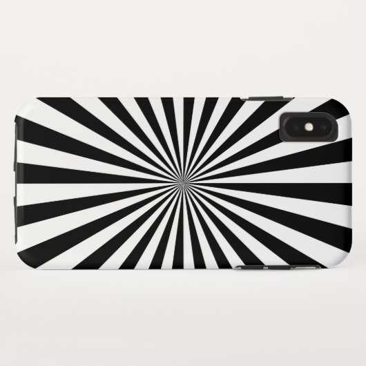 Moderne Optische Burst Spinning Wheel Dekoration Case-Mate iPhone Hülle (Rückseite (Horizontal))