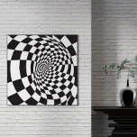Moderne optische Illusion Schwarz-Weiß-Neuheit Poster<br><div class="desc">Optische Illusion Schwarz-Weiß-Wand-Dekorplakat - Optische Illusionen verwechseln bekanntermaßen Ihre Power der Wahrnehmung und tricksen Ihre Augen, aber sie können auch Ihre Sehkraft verbessern und "Auge" kann nicht glauben, dass es wink! Dieses trendige Poster mit einer großartigen Schwarz-Weiß-Optik ist die ideale dekorative Touch für jeden modernen Wohn- oder Bürobereich. Perfekt als...</div>