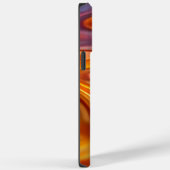 Moderne Orange Abstrakt Art Ästhetik Case-Mate iPhone Hülle (Rückseite / Rechts)