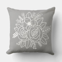 Moderne, orange-graue Blume