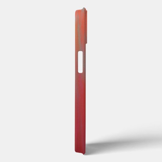 Moderne, orange rosa grüne abstrakte Kunst Case-Mate iPhone Hülle (Rückseite / Rechts)