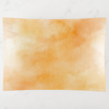 Moderne Orange Wasserfarbe