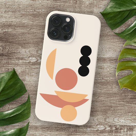 Moderne orangefarbene rote Sonnenstrahlen Case-Mate iPhone Hülle