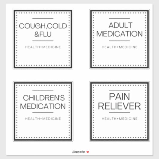 Moderne Organisationssiegel für Bad Aufkleber (Blatt)