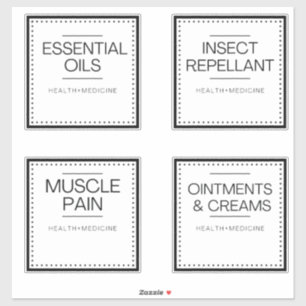 Moderne Organisationssiegel für Bad Aufkleber