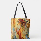 Moderne Original Einzigartig Coole Fantasy-Frau Tasche (Rückseite)