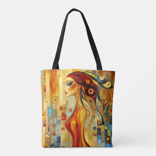 Moderne Original Einzigartig Coole Fantasy-Frau Tasche (Rückseite)