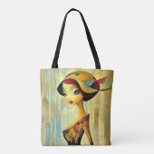 Moderne Original Einzigartig Coole Fantasy-Frau Tasche (Rückseite)