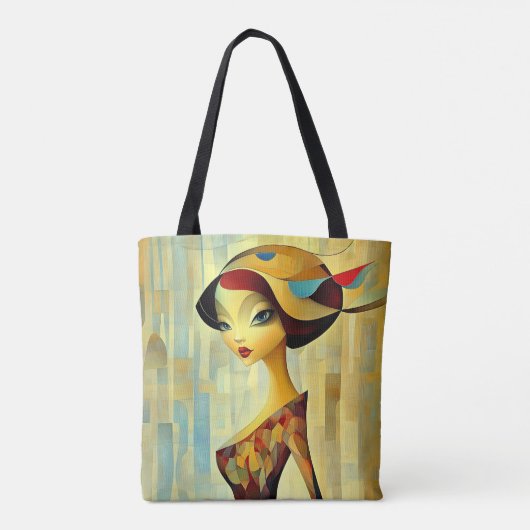 Moderne Original Einzigartig Coole Fantasy-Frau Tasche (Rückseite)