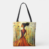 Moderne Original Einzigartig Coole Fantasy-Frau Tasche (Rückseite)