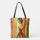 Moderne Original Einzigartig Coole Fantasy-Frau Tasche (Rückseite)