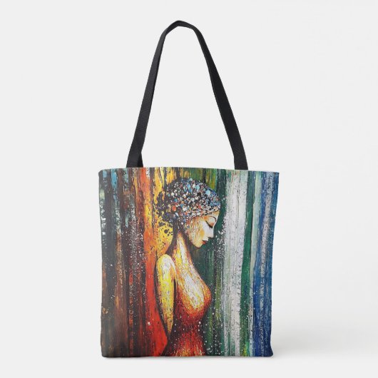 Moderne Original Einzigartig Coole Fantasy-Frau Tasche (Rückseite)