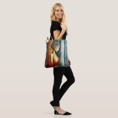 Moderne Original Einzigartig Coole Fantasy-Frau Tasche (Am Model)
