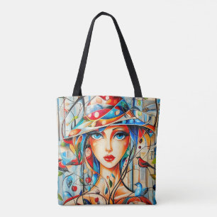 Moderne Original Einzigartig Coole Fantasy-Frau Tasche