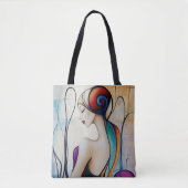 Moderne Original Einzigartig Coole Fantasy-Frau Tasche (Vorderseite)