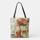 Moderne Original Einzigartig Coole Fantasy-Frau Tasche (Rückseite)
