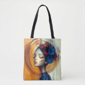 Moderne Original Einzigartig Coole Fantasy-Frau Tasche (Vorderseite)