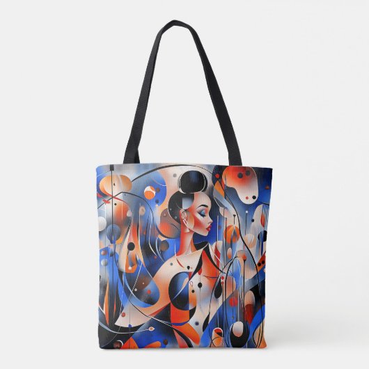 Moderne Original Einzigartig Coole Fantasy-Frau Tasche (Rückseite)