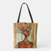 Moderne Original Einzigartig Coole Fantasy-Frau Tasche (Rückseite)