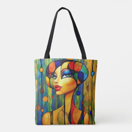 Moderne Original Einzigartig Coole Fantasy-Frau Tasche (Rückseite)