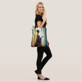 Moderne Original Einzigartig Coole Fantasy-Frau Tasche (Am Model)