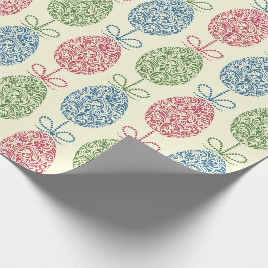 Moderne Ostereier Geschenkpapier (Ecke)