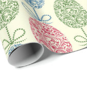 Moderne Ostereier Geschenkpapier (Rolleneckpunkt)