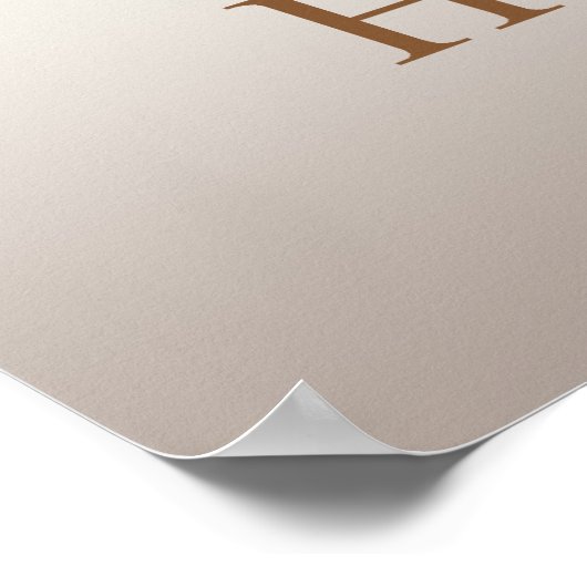 Moderne Ostereier Poster (Ecke)