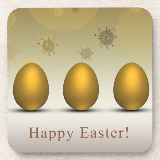 Moderne Ostereier Untersetzer (Vorderseite)