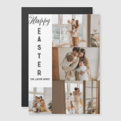 Moderne Osterfeier, Vierer-Foto-Kollektion Magnetkarte (Vorne/Hinten)