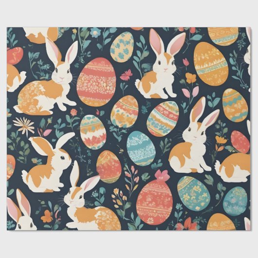 Moderne Ostersonnensammlung Geschenkpapier (Flach)