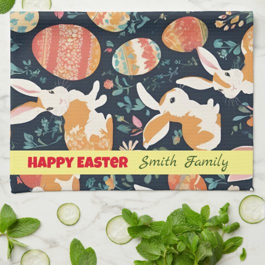 Moderne Ostersonnensammlung Geschirrtuch (Gefaltet)